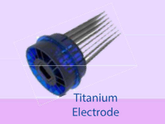 Oxygon Oxy-pool Parts Titanium Electrode Titanium Electrode 7 Cells
