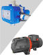 Electronic Water Pressure Pump Set Jet Flow 100 750w 1.0hp Ajm75 Leo