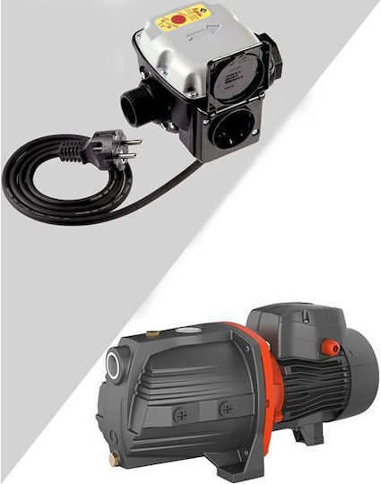 Ηλεκτρονικό Πιεστικό Συγκρότημα Νερού Jet Spin Flow Switch 750w 1,0hp Ajm75 Leo