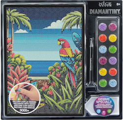 Mosaic Gems Diamond Painting Diamantiny Parrot Sea 96618 96430