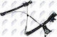 Audi A3 2012-2020 1.8l Hatchback NTY Autotürteile Fensterheber