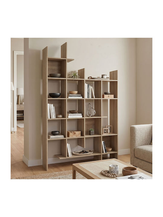 Βιβλιοθήκη Manco Sonoma 122x25.5x188εκ.