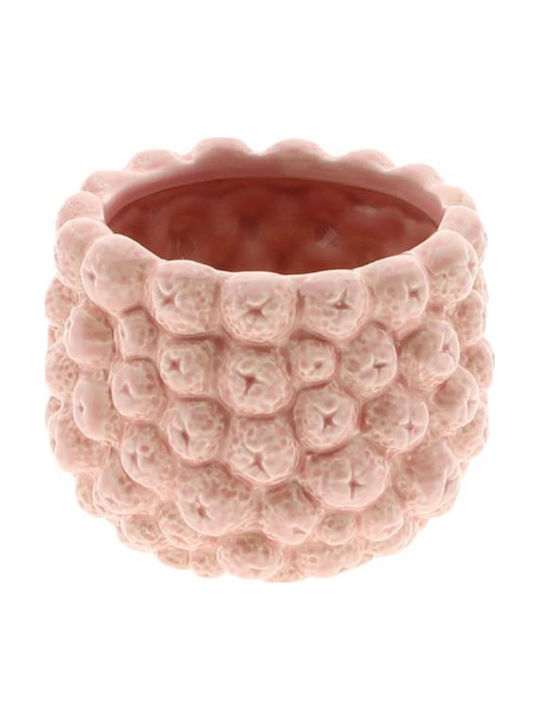 Ceramic Pink Plant Pot 14.5x11cm