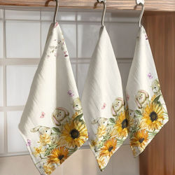 Kitchen Towel Easter Motifs 100% Cotton Mochi