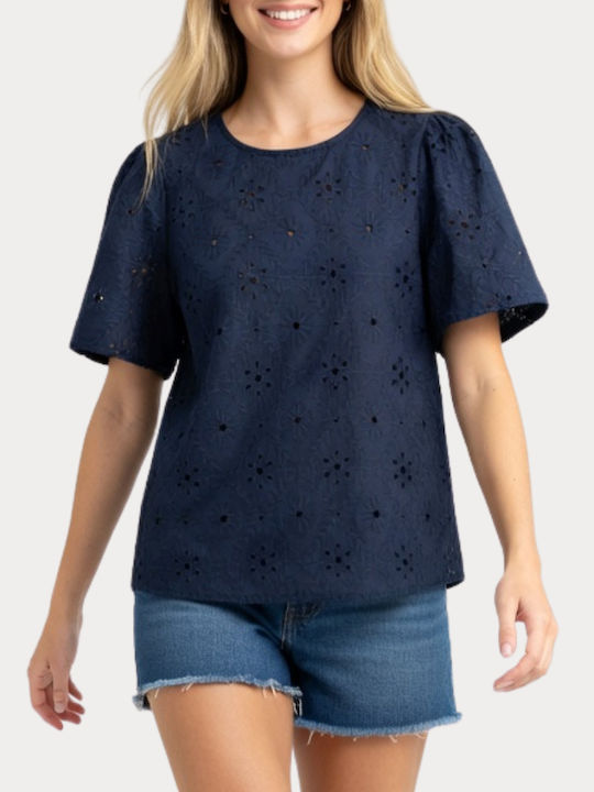 Vero Moda Damen T-shirt Marineblau