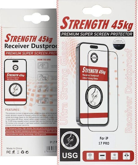 Premium Gehärtetes Glas Stärke 25kg Displayschutzfolie Samsung Galaxy S26 Fingerabdruckfreundlich