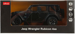 Jeep Wrangler Rubicon 4xe Black Diecast Car 1:24 Scale Jeep Wrangler Rubicon 4xe Black Diecast Car 1:24 Scale