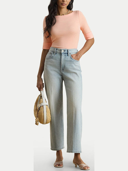 Ralph Lauren Bluza Damă Bumbac Portocalie