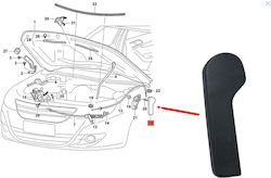 Λαβή Ανοίγματος Καπό Κινητήρα Vw Golf V 5 2003-2009 Μαύρο Cdh0080/5 Λαβή Ανοίγματος Καπό Κινητήρα Vw Golf V 5 2003-2009 Μαύρο Cdh0080/5