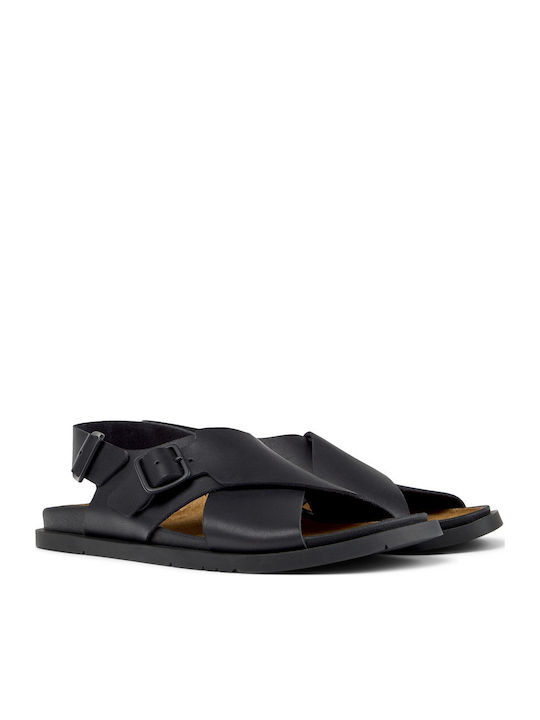 Camper Sandal Sandale Din Piele Damă Negre