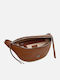 Women's Leather Bum Bag Brown