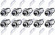 Wheel Nut Toyota Land Cruiser 1984-0 4.2L SUV Toyota Land Cruiser 100 1998-2008 4.2L SUV Toyota Land Cruiser 100 1998-2008 4.7L SUV
