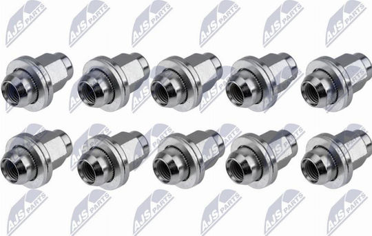 Wheel Nut Toyota Land Cruiser 1984-0 4.2L SUV Toyota Land Cruiser 100 1998-2008 4.2L SUV Toyota Land Cruiser 100 1998-2008 4.7L SUV
