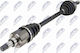 Transmission Drive Shaft Peugeot 207 2006-2015 1.4l Hatchback Peugeot 208 Hatchback Van 2013-2019 1.4l Furgon Hatchback Peugeot 208 I 2012-2020 1.6l Hatchback