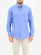 Long Sleeve Shirt in Regular Fit Light Blue