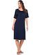 Summer Midi Dress Blue