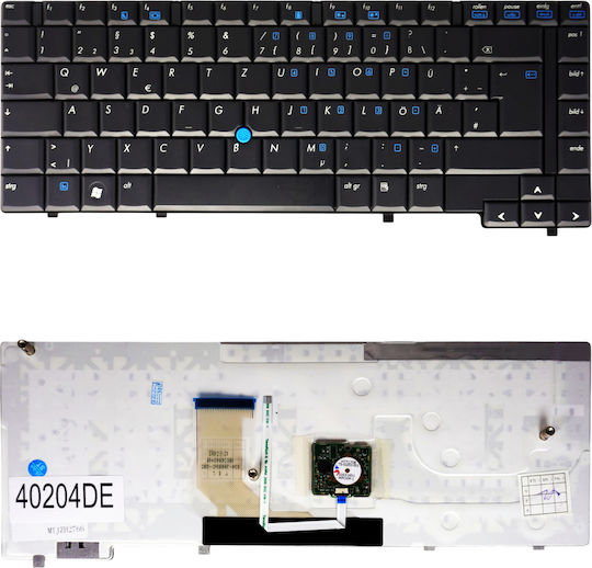 Deutsche Tastatur Für Laptop German Laptop Keyboard Hp Compaq 6910 6910p 6910s 6910b Nc6400 Nc6410 Nc6420 Nc6430 Series 446448-001 418910-001 Pk1300q0500 De Pointer Black Κωδ.40204de