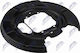 Splash Plate Brake Disc Bmw 5 1995-2003 3.5l Sedan Bmw 5 1995-2003 4.4l Sedan Bmw 5 1995-2003 2.8l Sedan