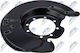 Splash Plate Brake Disc Toyota Land Cruiser 80 1990-2001 4.5l Suv Toyota Land Cruiser 80 1990-2001 4.2l Suv