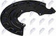 Brake Disc Splash Plate Audi A3 2003-2013 3.2l Hatchback Audi A3 2003-2013 2.0l Hatchback Audi A3 Convertible 2008-2013 2.0l Convertible