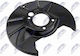 Splash Plate Brake Disc Mazda 626 IV 1991-1998 2.0l Sedan Mazda 626 IV 1991-1998 1.8l Sedan Mazda 626 IV Hatchback 1991-1998 1.8l Hatchback