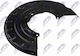 Splash Plate Brake Disc Audi A3 2003-2013 2.0l Hatchback Audi A3 2003-2013 3.2l Hatchback Audi A3 Convertible 2008-2013 2.0l Convertible