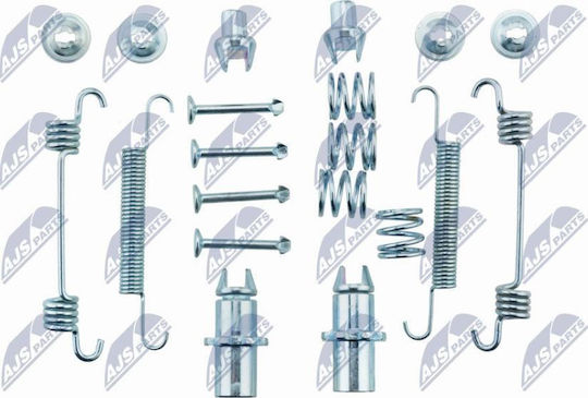 Set of Auxiliary Components Handbrake Shoes Hyundai iX35 2009-2015 2.0L SUV Kia Sportage II 2004-0 2.7L SUV Kia Sportage II 2004-0 2.0L SUV