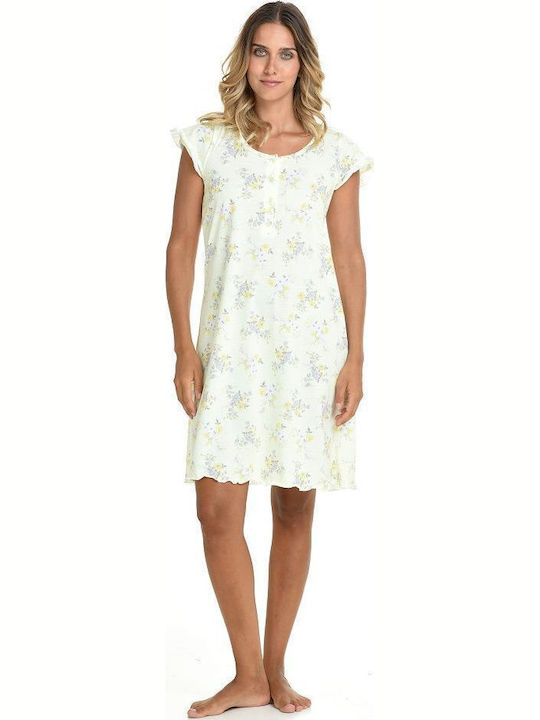 Zen by Daisy Summer Women's Nightgown Yellow 87764-Yellow