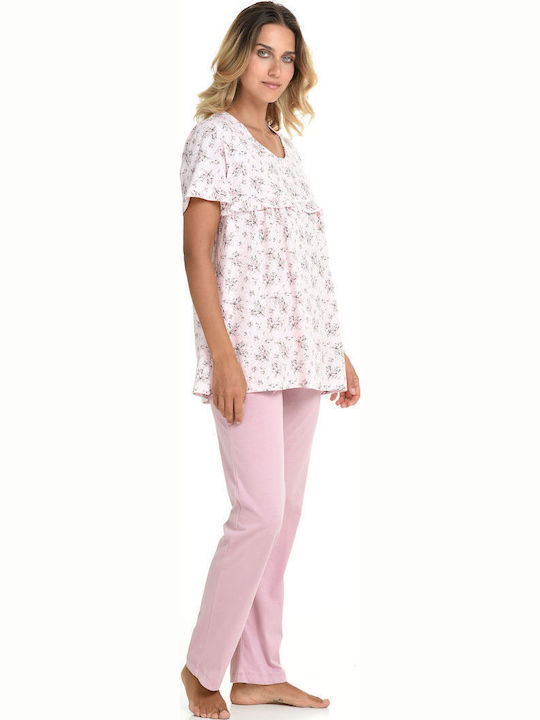 Zen by Daisy Summer Women's Pink Pyjama Set