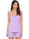 Clio Lingerie Sommer Babydoll Flieder