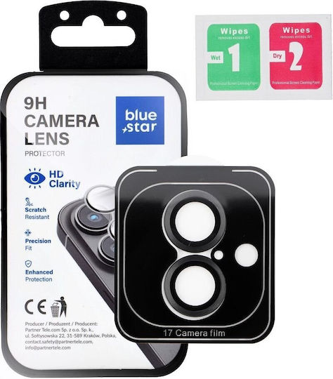 Blue Star Camera Protection Tempered Glass Black for iPhone Air