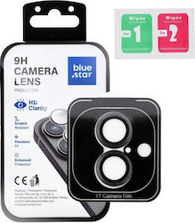Blue Star iPhone 17 Handy-Kameraschutz Gehärtetes Glas Schwarz Blue Star iPhone 17 Handy-Kameraschutz Gehärtetes Glas Schwarz