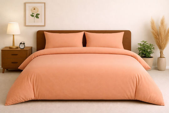 Комплект Супер Кинг 220x240см Оранжев
