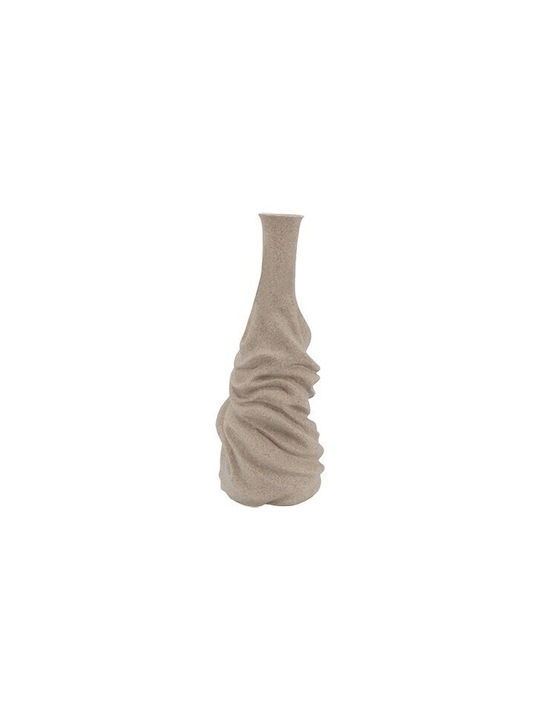 Dekorative Vase Aus Polyurethan Braune 14x14xH36.5cm