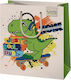 Green Grass Papier Tasche für Geschenk mit Thema Dinosaurier Grüne 2000cm