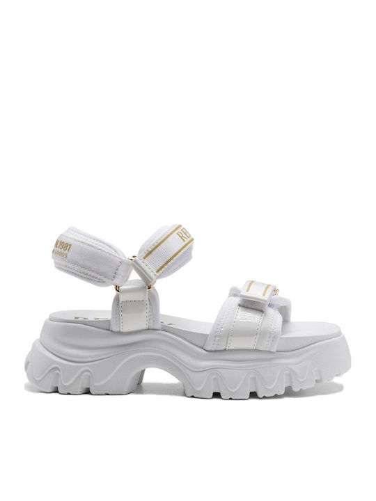 Παιδικά Sneakers με Σκρατς Λευκά