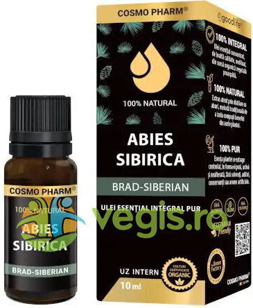 Pure Integral Siberian Fir Essential Oil Internal Use 10ml
