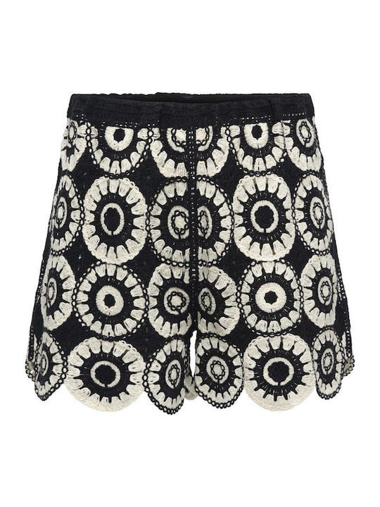 Only Pantaloni Scurți Dama Negri