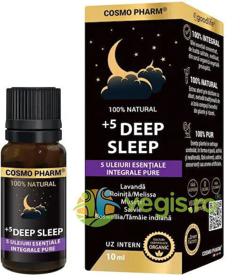 +5 Deep Sleep 5 Pure Integral Essential Oils 10ml
