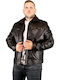 Leder Herren Jacke Braun