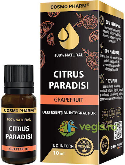 Integral Grapefruit Essential Oil Internal Use 100% Natural 10ml