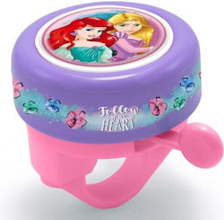 Kids Bicycle Bell Pink Disney Princess Stamp