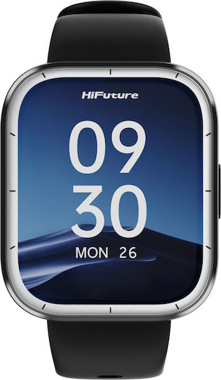 HiFuture Zone3 Smartwatch Din Aluminiu Cu Ritm Cardiac Argintiu