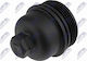 Oil Filter Cover Case Smart ForTwo Cabrio 2004-2007 0.8l Convertible Smart ForTwo Coupe 2004-2007 0.8l Coupe