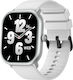 Zeblaze GTS 3 Pro Smartwatch με Παλμογράφο (Λευκό)