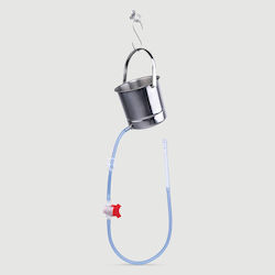Aquaclean Πρωκτικά Ντους Σετ Ασημί 8τμχ