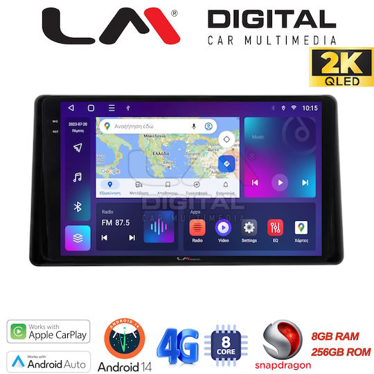 LM Digital Auto-Audiosystem für Toyota Raize 2020 Bluetooth USB Eingebautes Wi-Fi GPS Apple CarPlay Android Auto