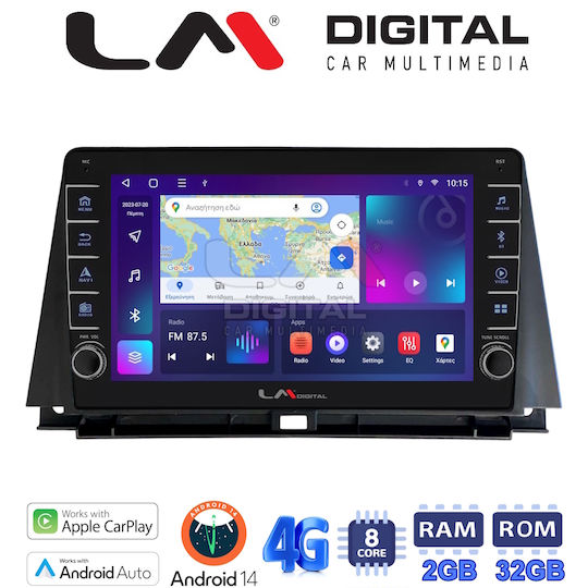 LM Digital Ηχοσύστημα Αυτοκινήτου για Lexus NX 2014 > 2016 (Bluetooth/USB/WiFi/GPS/Apple-Carplay/Android-Auto)