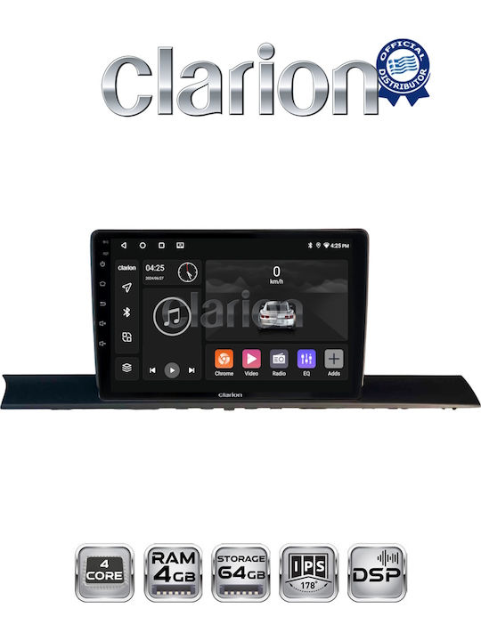 Clarion Auto-Audiosystem für Audi A4 / A5 2016 > 2021 Bluetooth USB Eingebautes Wi-Fi GPS Apple CarPlay Android Auto