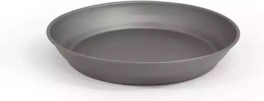 Origin Outdoors Grey Shallow Serving Plate with Diameter 18cm